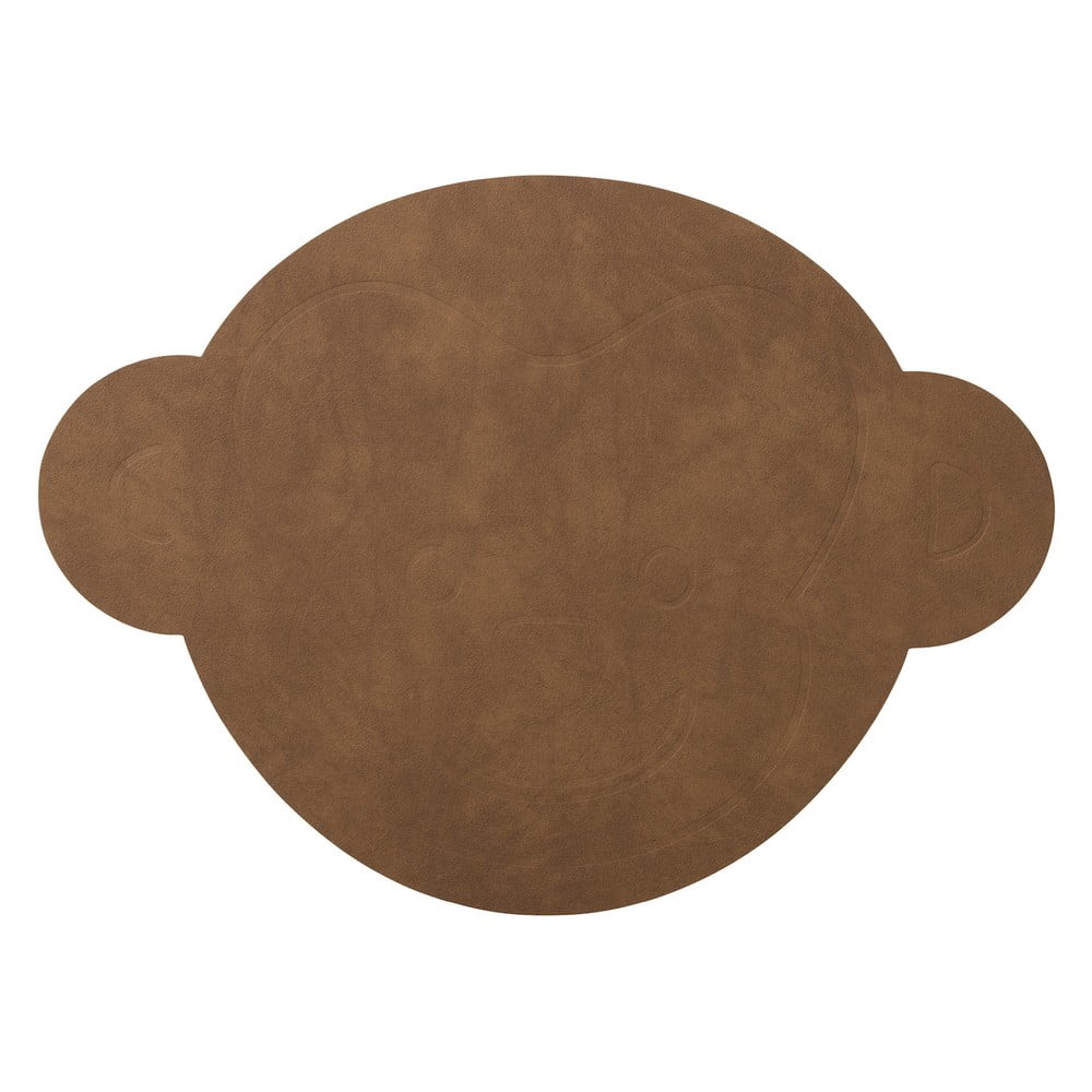 Öko bőr gyerek tányéralátét 28x38 cm Monkey Nupo – LIND DNA