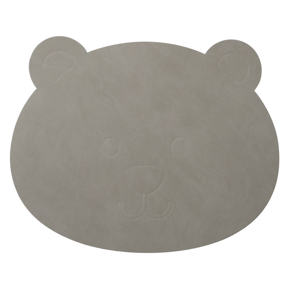 Öko bőr gyerek tányéralátét 30x38 cm Bear Nupo – LIND DNA