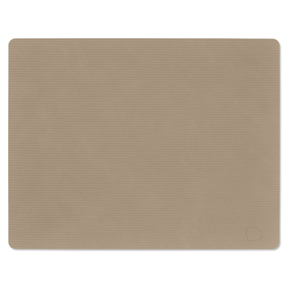 Öko bőr tányéralátét 35x45 cm Square L Corduroy – LIND DNA