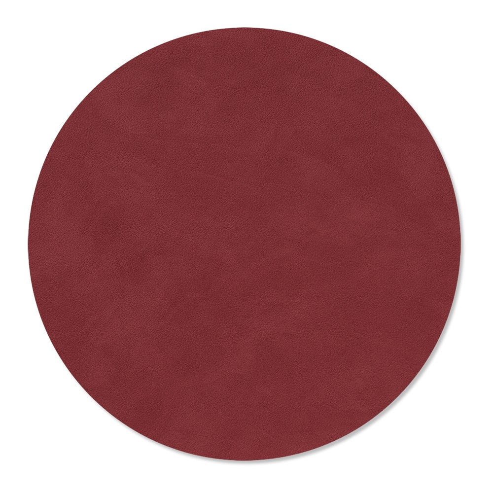 Öko bőr tányéralátét ø 30 cm Circle M Nupo – LIND DNA