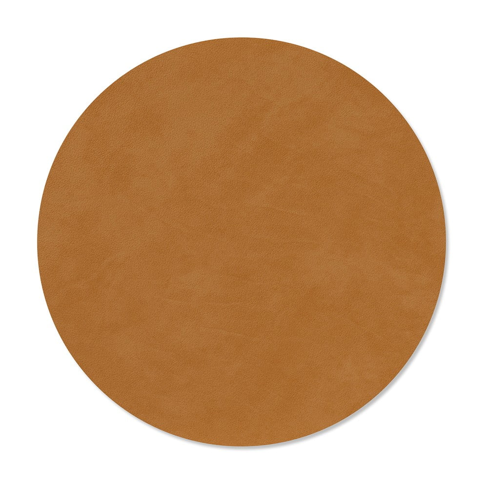 Öko bőr tányéralátét ø 30 cm Circle M Nupo – LIND DNA