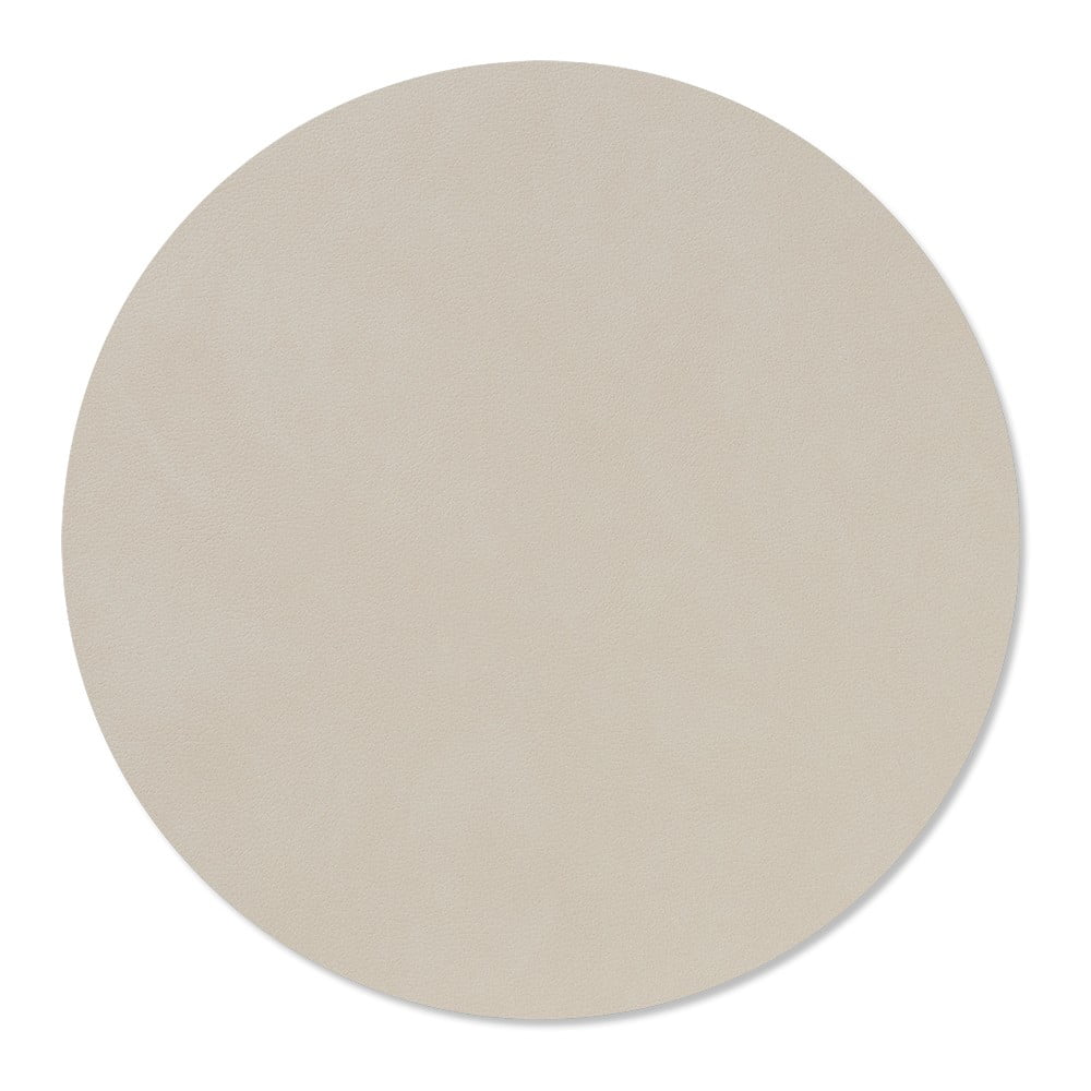 Öko bőr tányéralátét ø 30 cm Circle M Nupo – LIND DNA