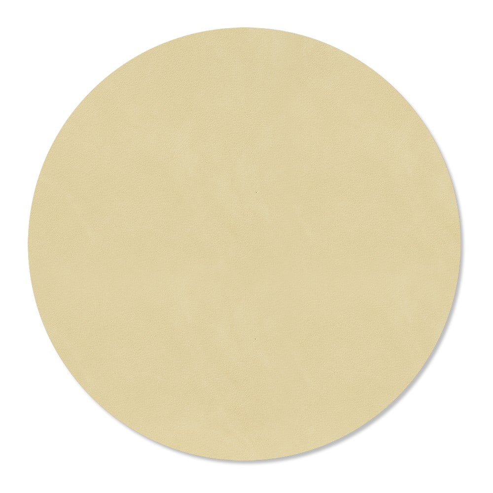 Öko bőr tányéralátét ø 30 cm Circle M Nupo – LIND DNA