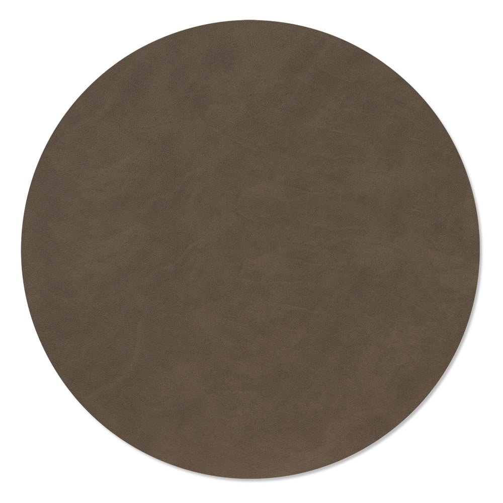 Öko bőr tányéralátét ø 40 cm Circle XL Nupo – LIND DNA