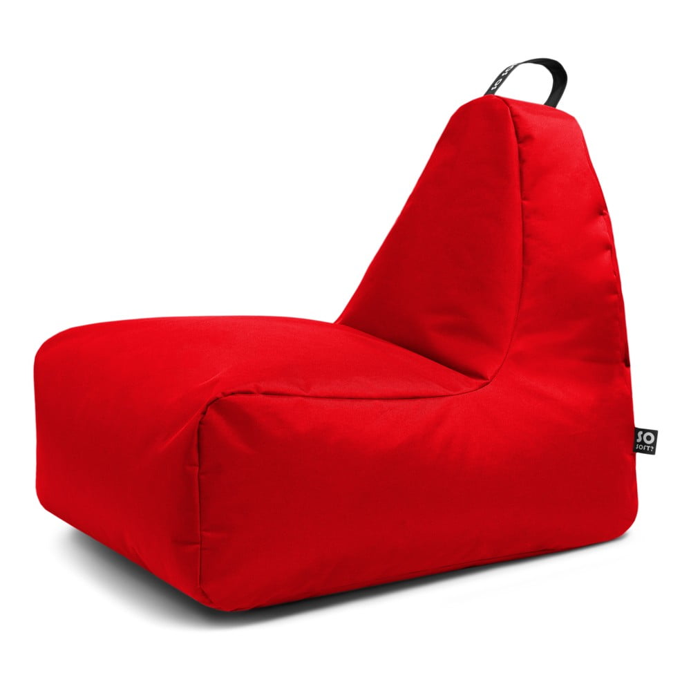 Piros babzsákfotel Chill XL – So Soft?