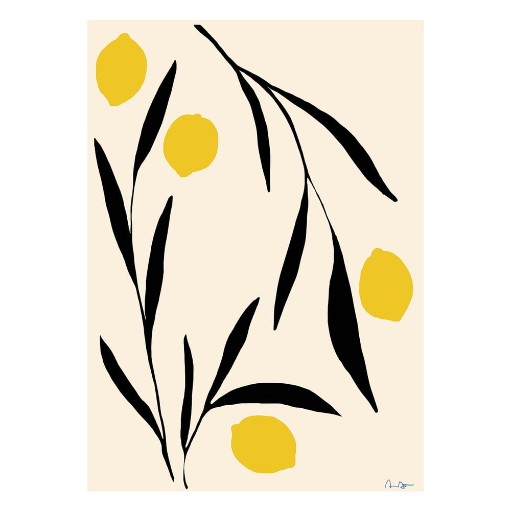 Poszter 50x70 cm Lemon – The Poster Club
