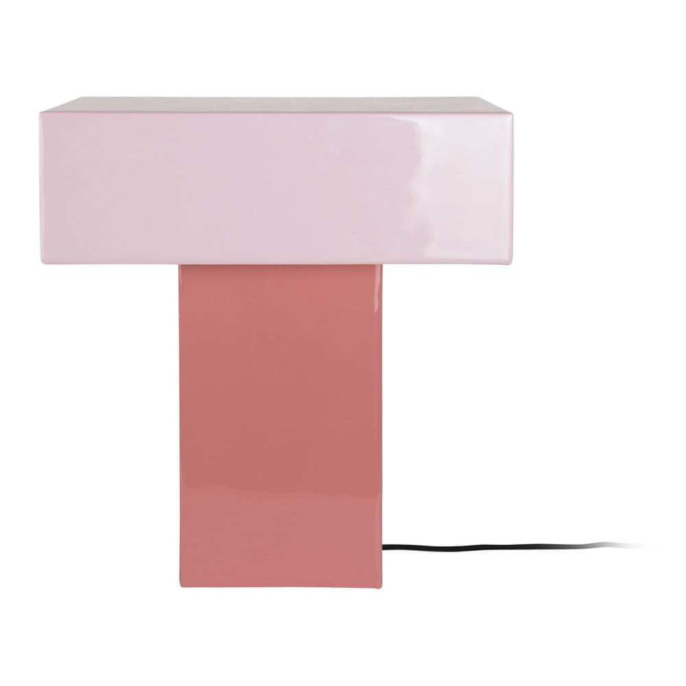 Rózsaszín asztali lámpa (magasság 35 cm) Grato Recto – Leitmotiv