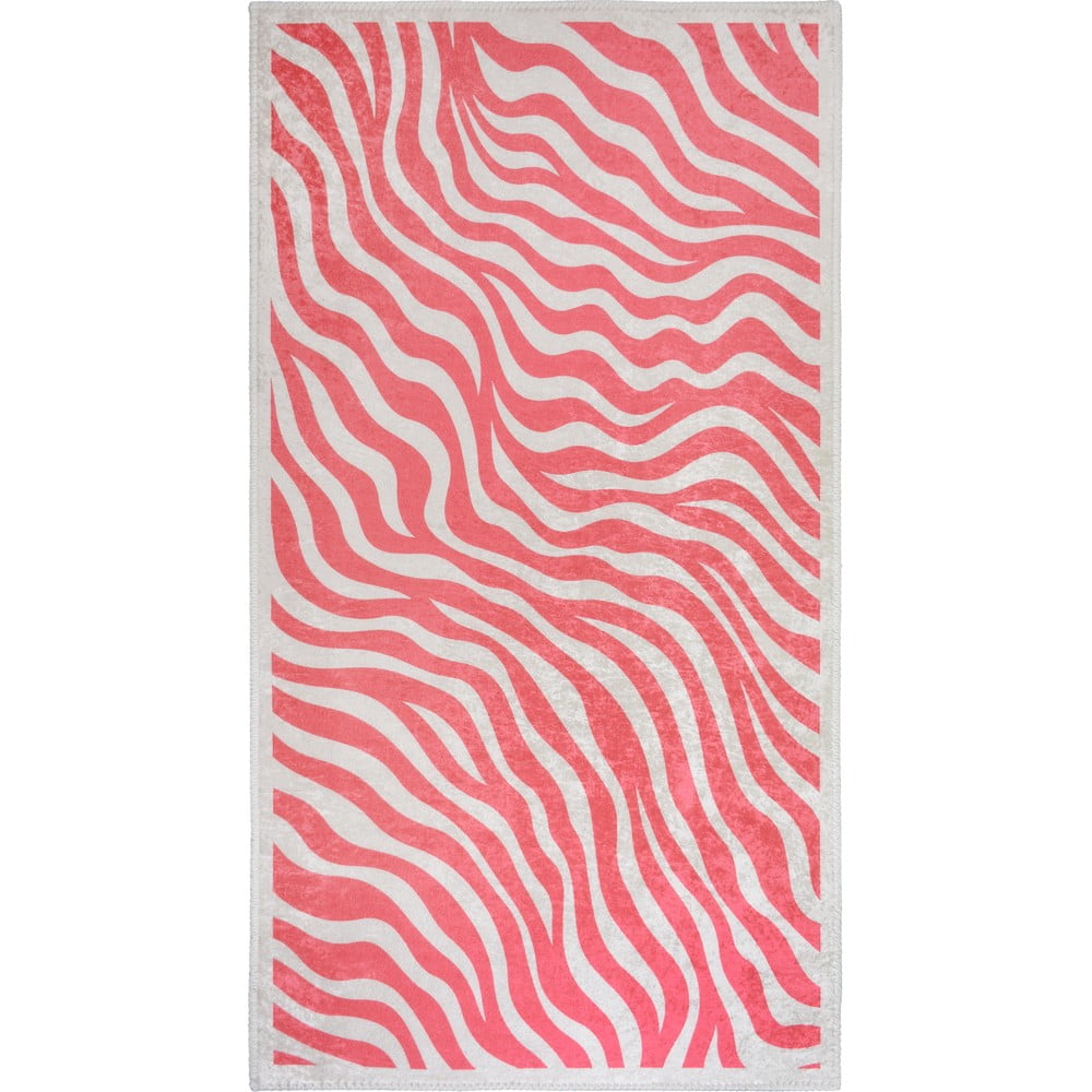 Rózsaszín mosható szőnyeg 60x100 cm Red Zebra – Vitaus