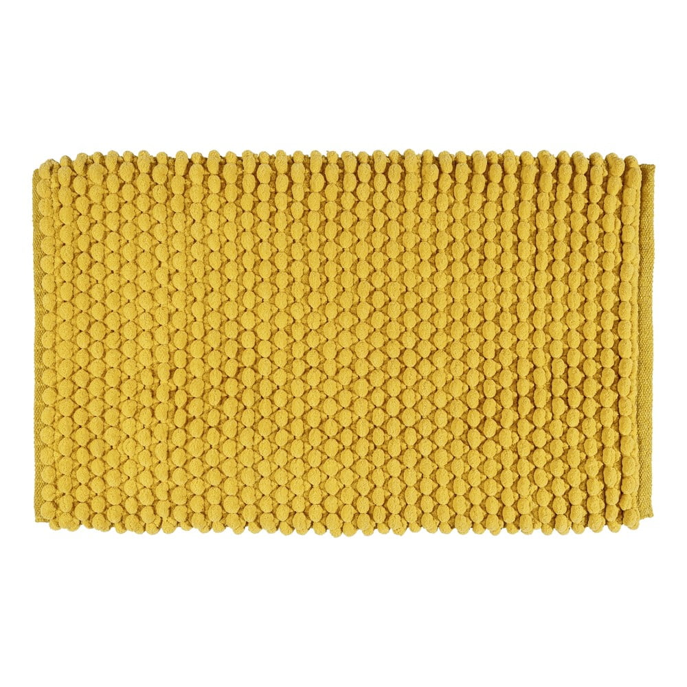 Sárga textil fürdőszobai kilépő 50x80 cm Solivo – Wenko