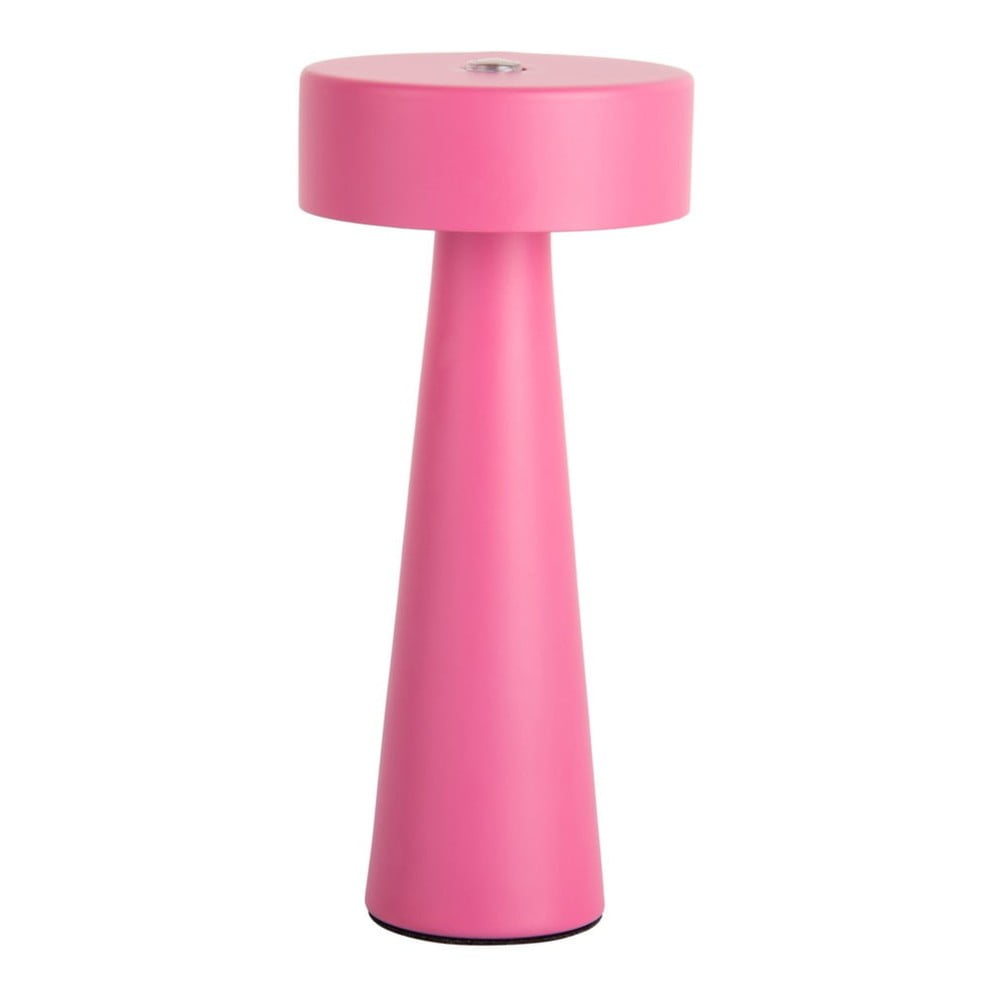 Sötét rózsaszín LED asztali lámpa (magasság 16
