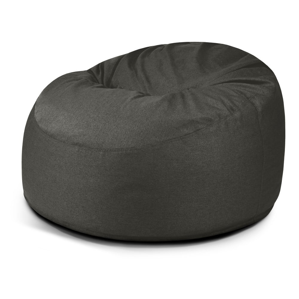 Sötétszürke babzsákfotel Om 110 – SLOWDOWN