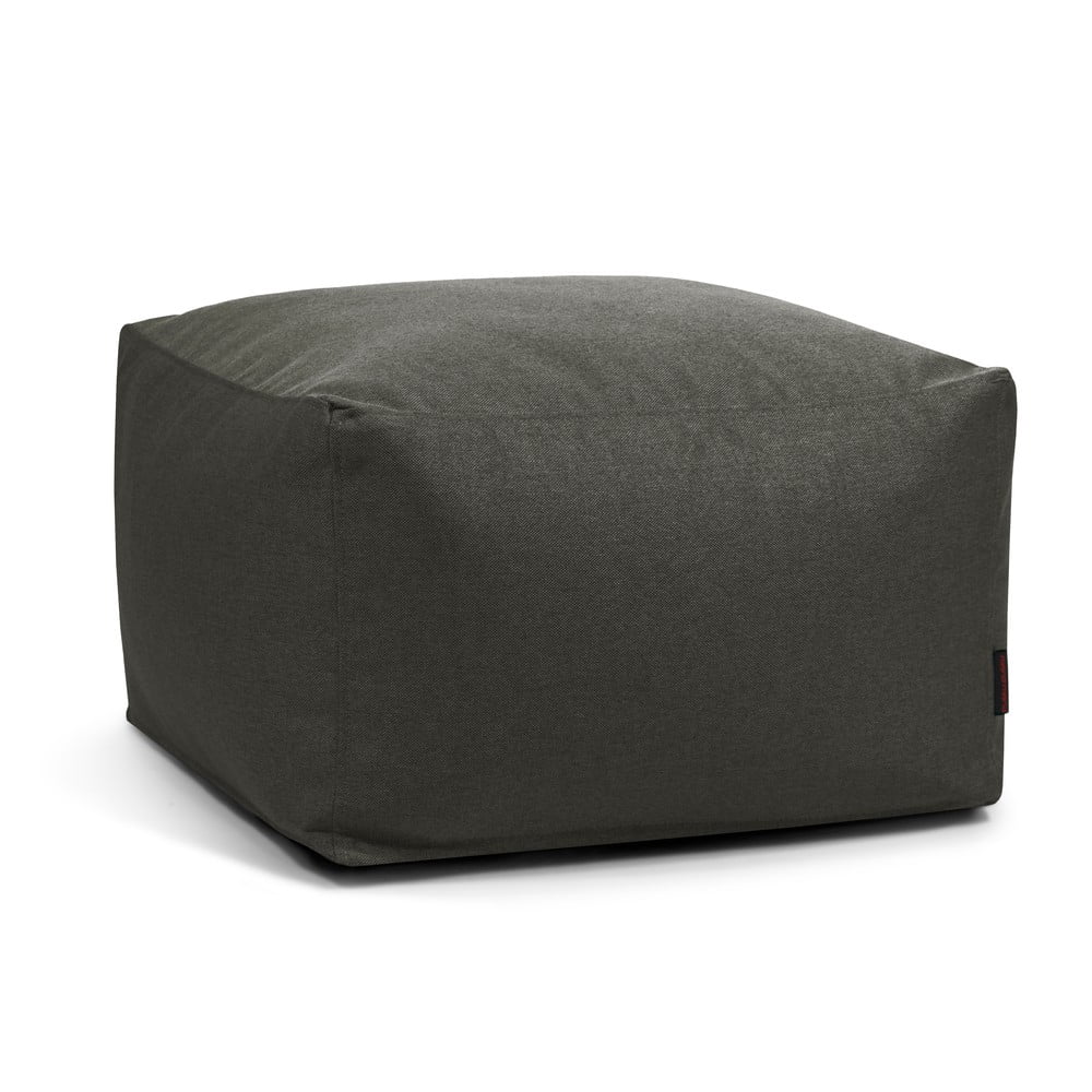 Sötétszürke babzsákfotel Softbox MooG – SLOWDOWN