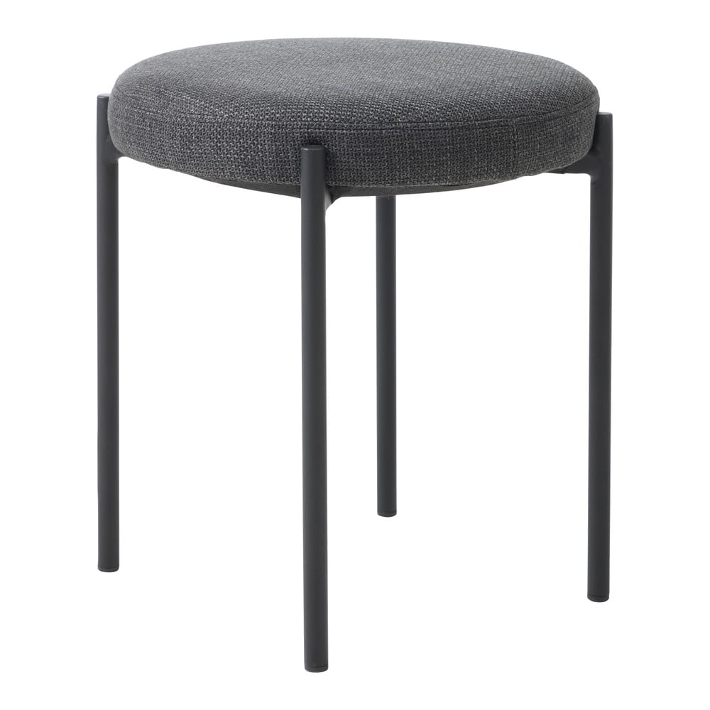 Sötétszürke fém ülőke Pelican – Unique Furniture