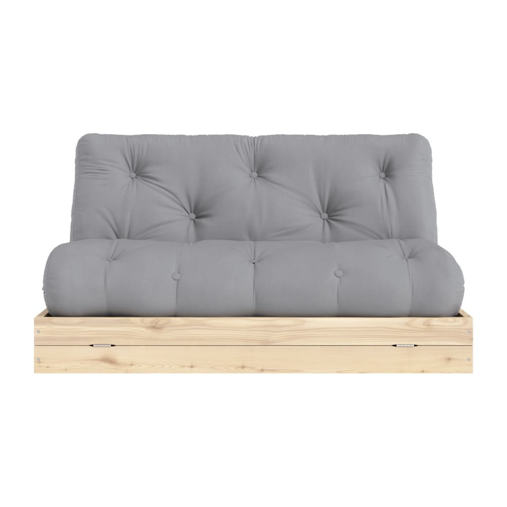 Szürke kinyitható kanapé 145 cm Flip – Karup Design