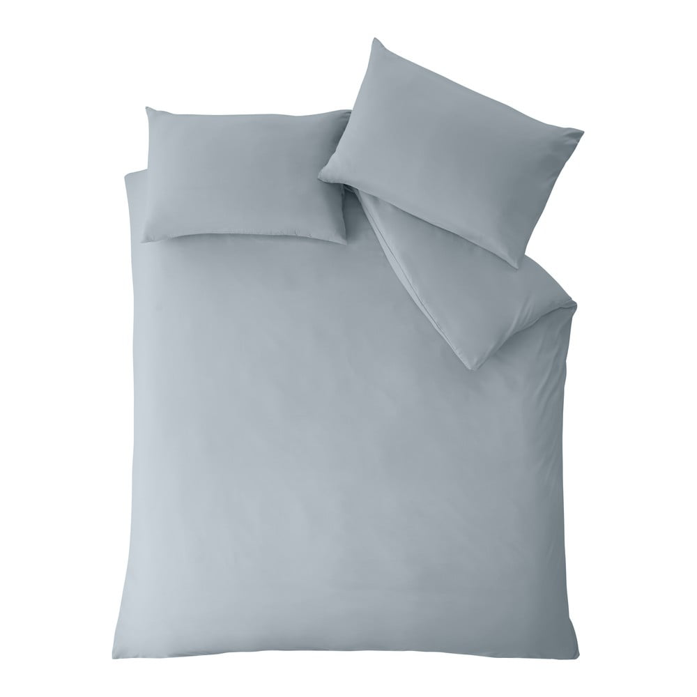 Szürkéskék kétszemélyes-hosszabbított ágyneműhuzat 230x220 cm So Soft Non-Iron – Catherine Lansfield