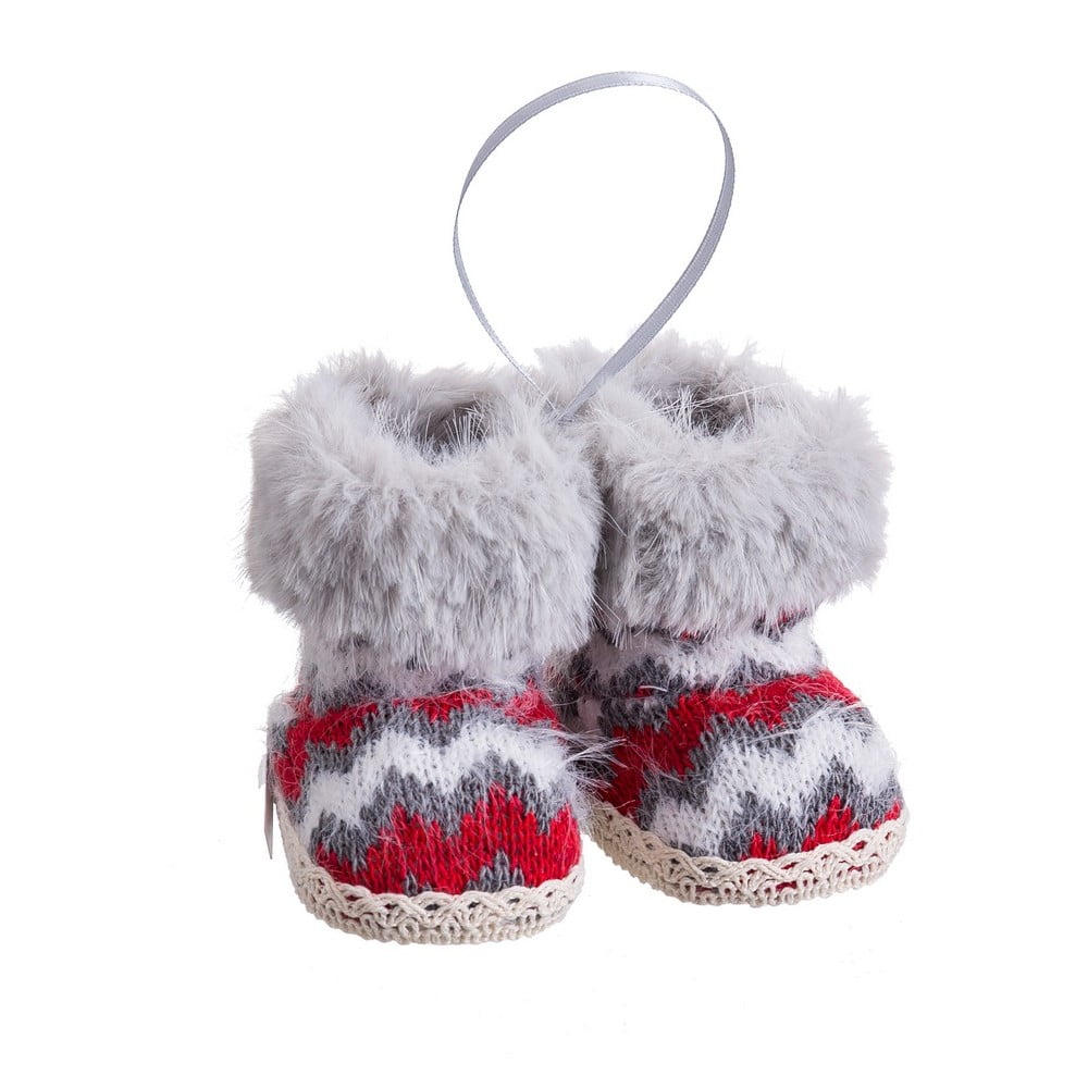 Textil karácsonyi függődísz 7 cm – Casa Selección