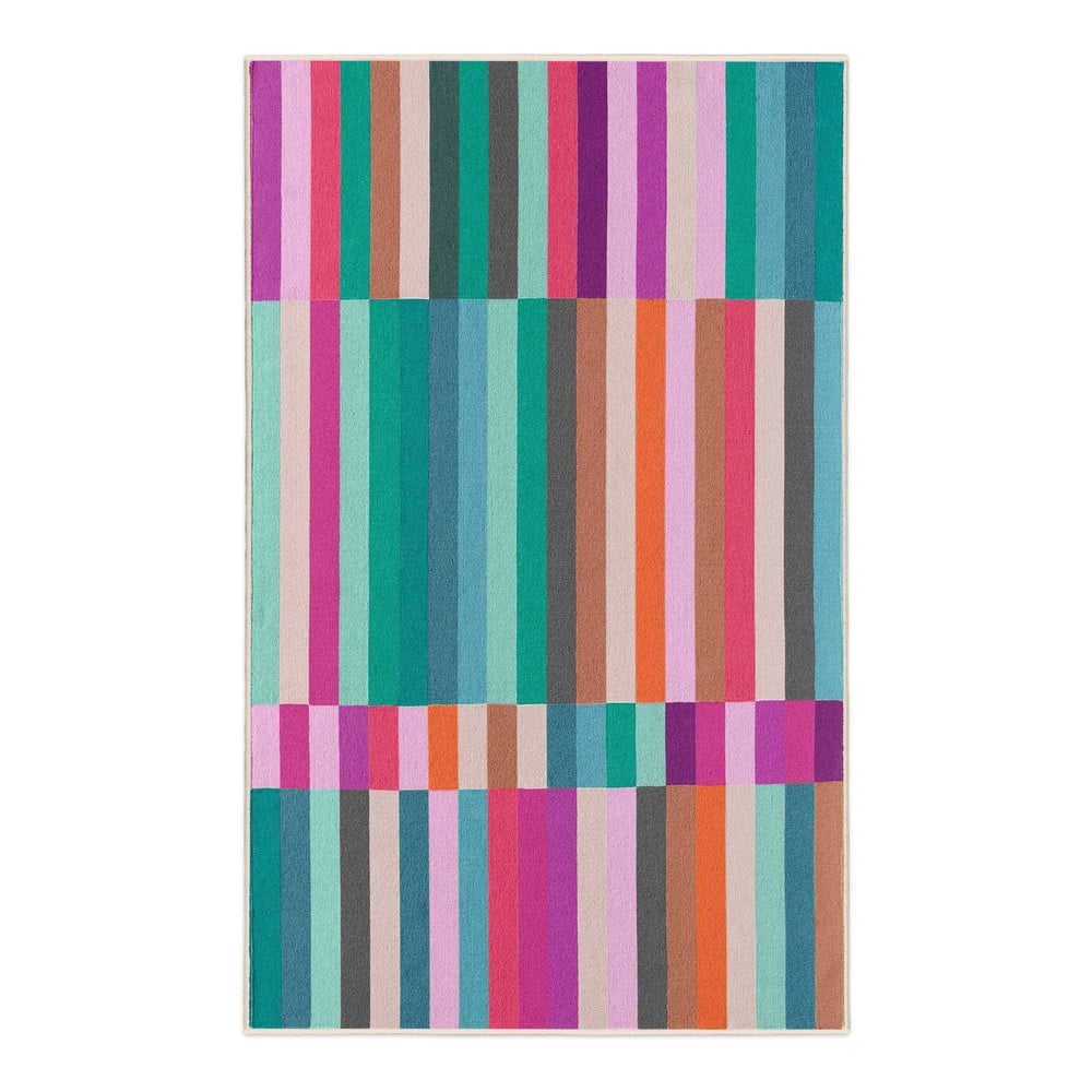 Türkiz mosható szőnyeg 80x150 cm Acid Rain – Mila Home