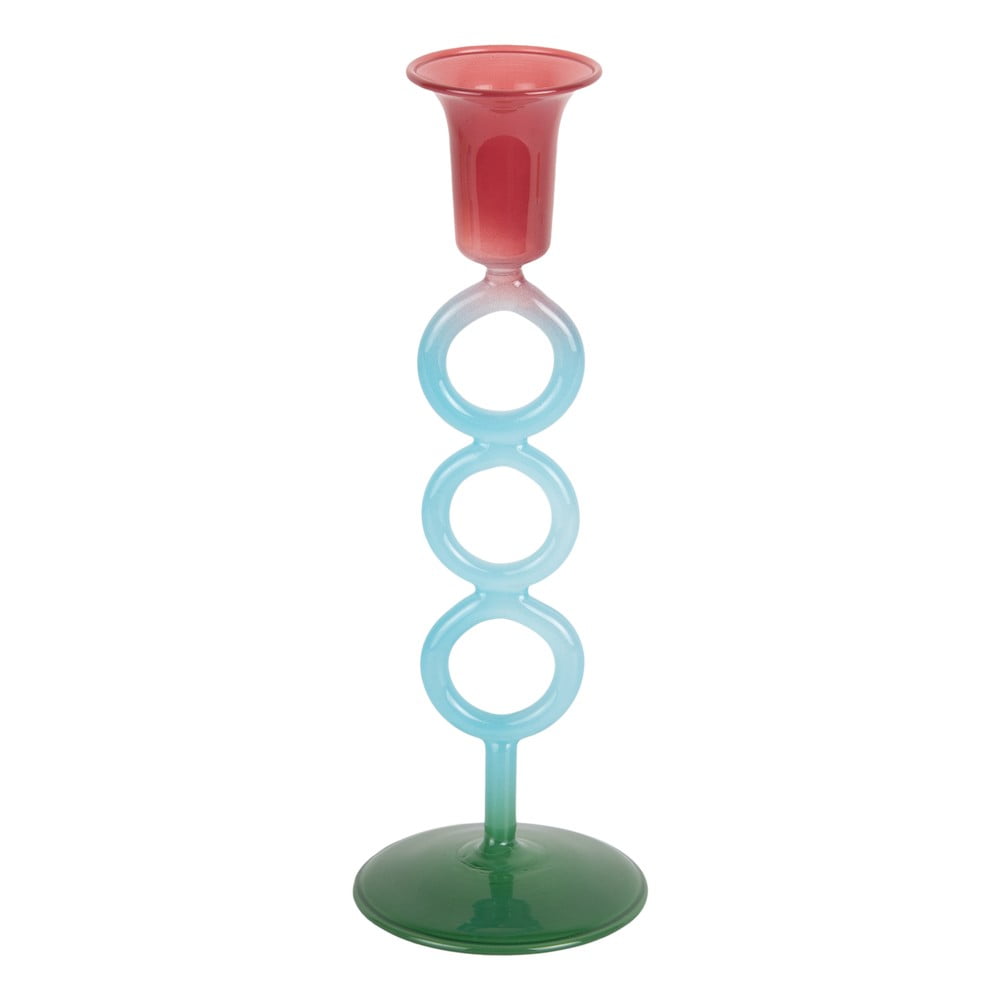 Üveg gyertyatartó Anillo Vivo – PT LIVING