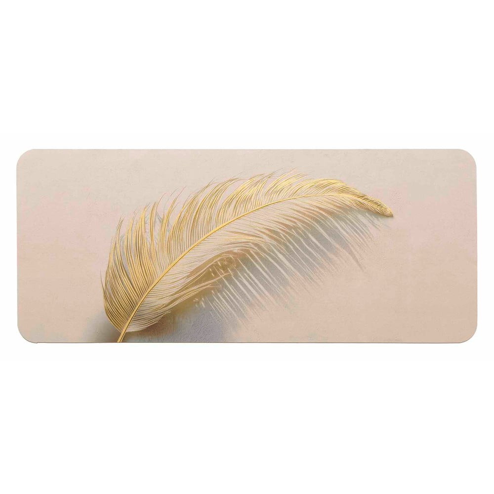 Világosbarna fürdőszobai kilépő 50x120 cm Angelica – douceur d'intérieur