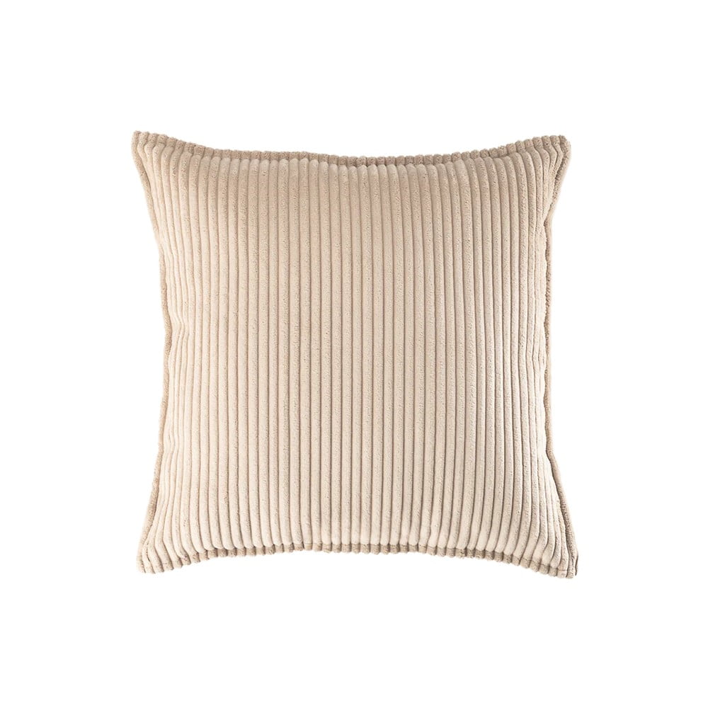 Világosbarna kordbársony párna gyerek kanapéhoz Block – Wigiwama