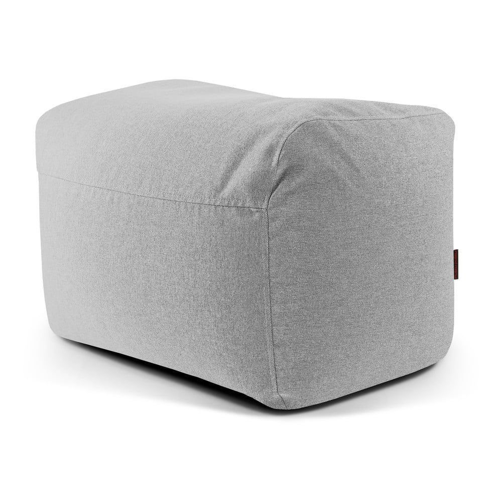 Világosszürke babzsákfotel Plus 70 Lounge – SLOWDOWN