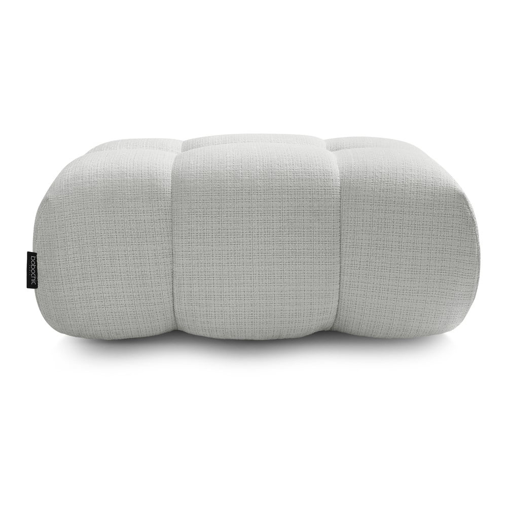 Világosszürke zsenília lábtartó Ivane – Bobochic Paris