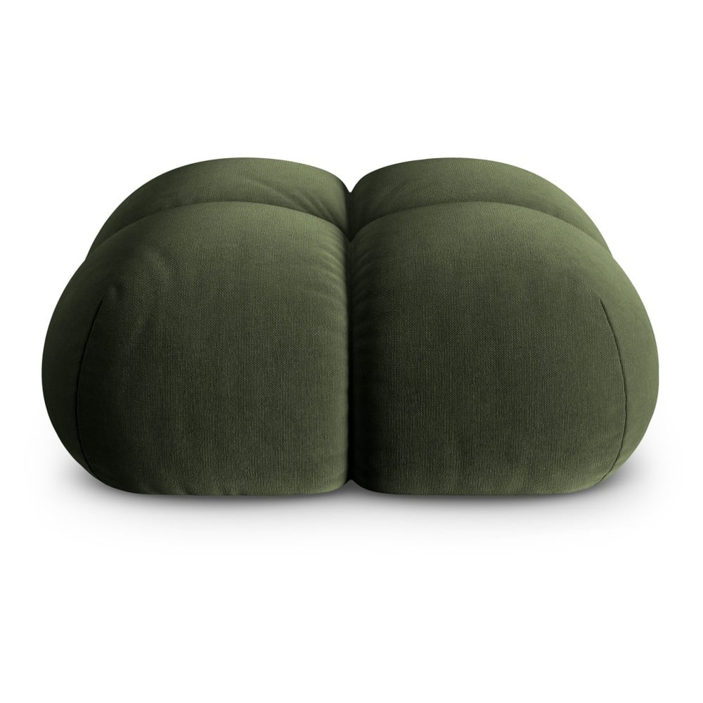 Zöld bársony lábtartó Loretto – Cosmopolitan Design