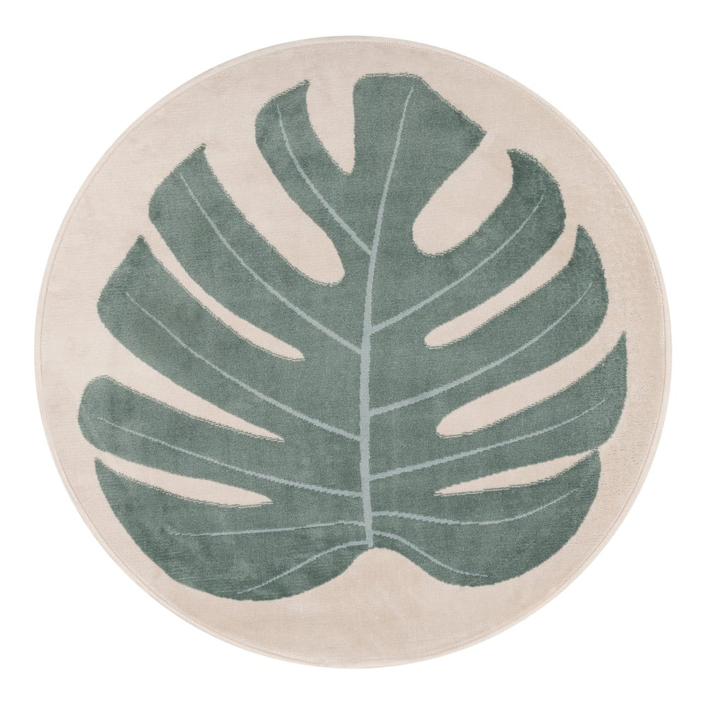 Zöld-bézs gyerek szőnyeg ø100 cm Deliciosa Malachite – FD