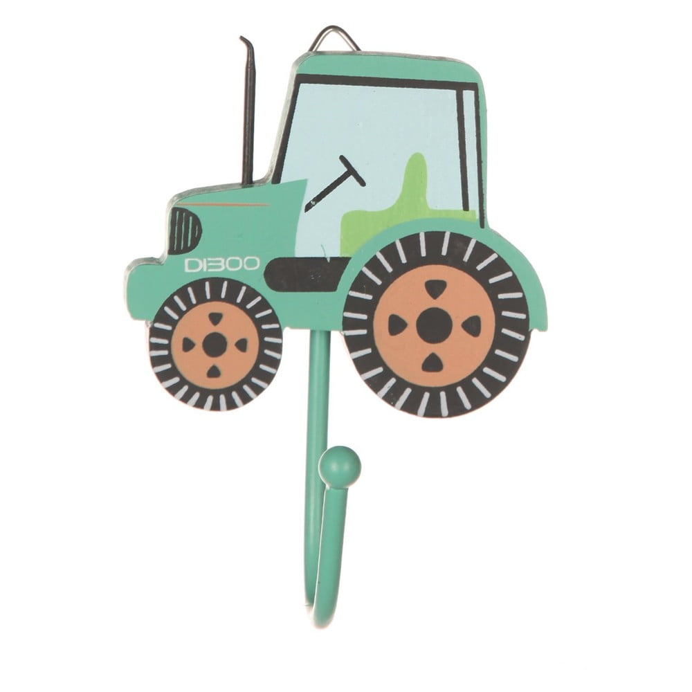 Zöld fali akasztó Tractor – Sass & Belle