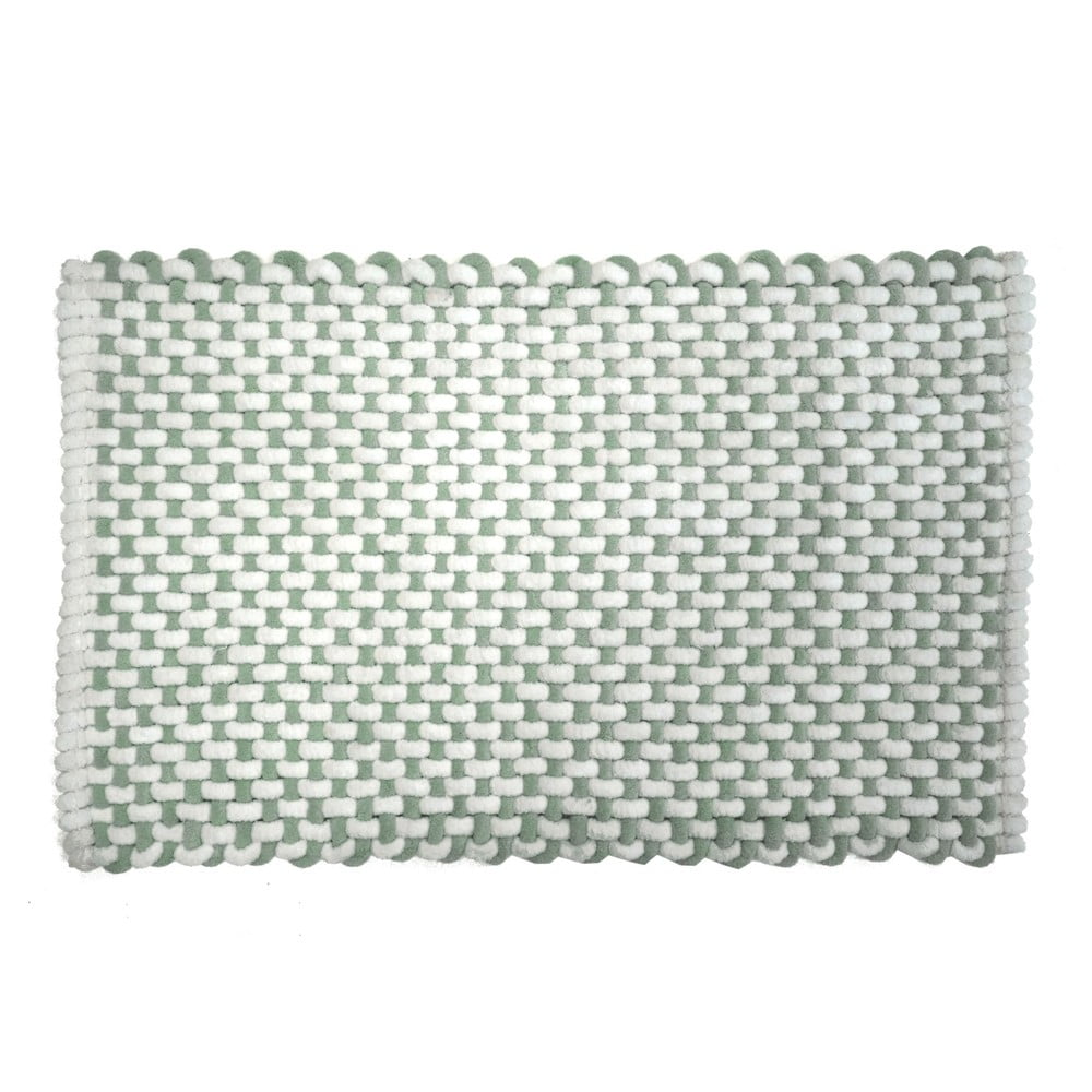 Zöld fürdőszobai kilépő 50x80 cm Rafael – douceur d'intérieur