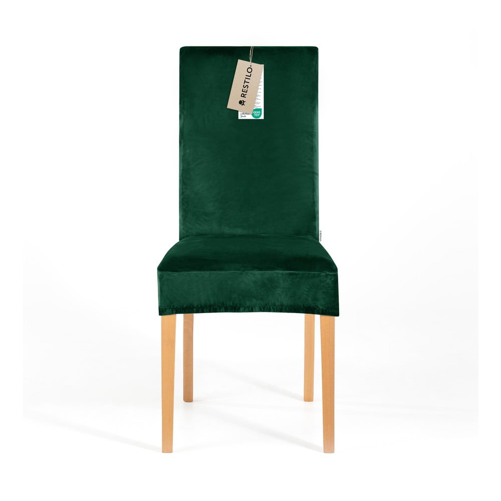 Zöld gumis szék huzat 48 cm Sento – Restilo