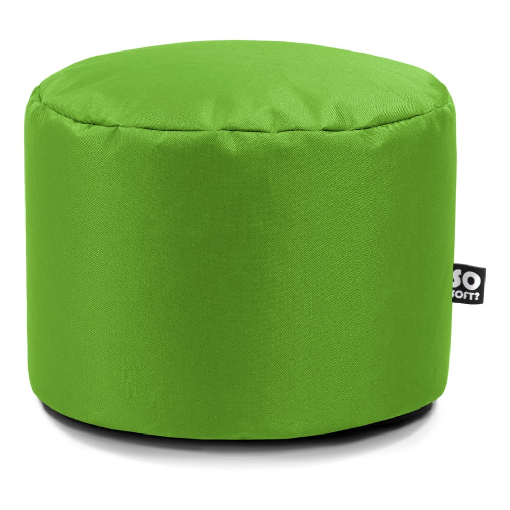 Zöld gyerek babzsákfotel Dot M – So Soft?