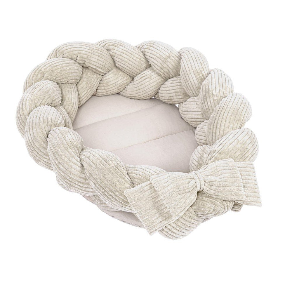 Bézs babafészek 47x70 cm – Meowbaby