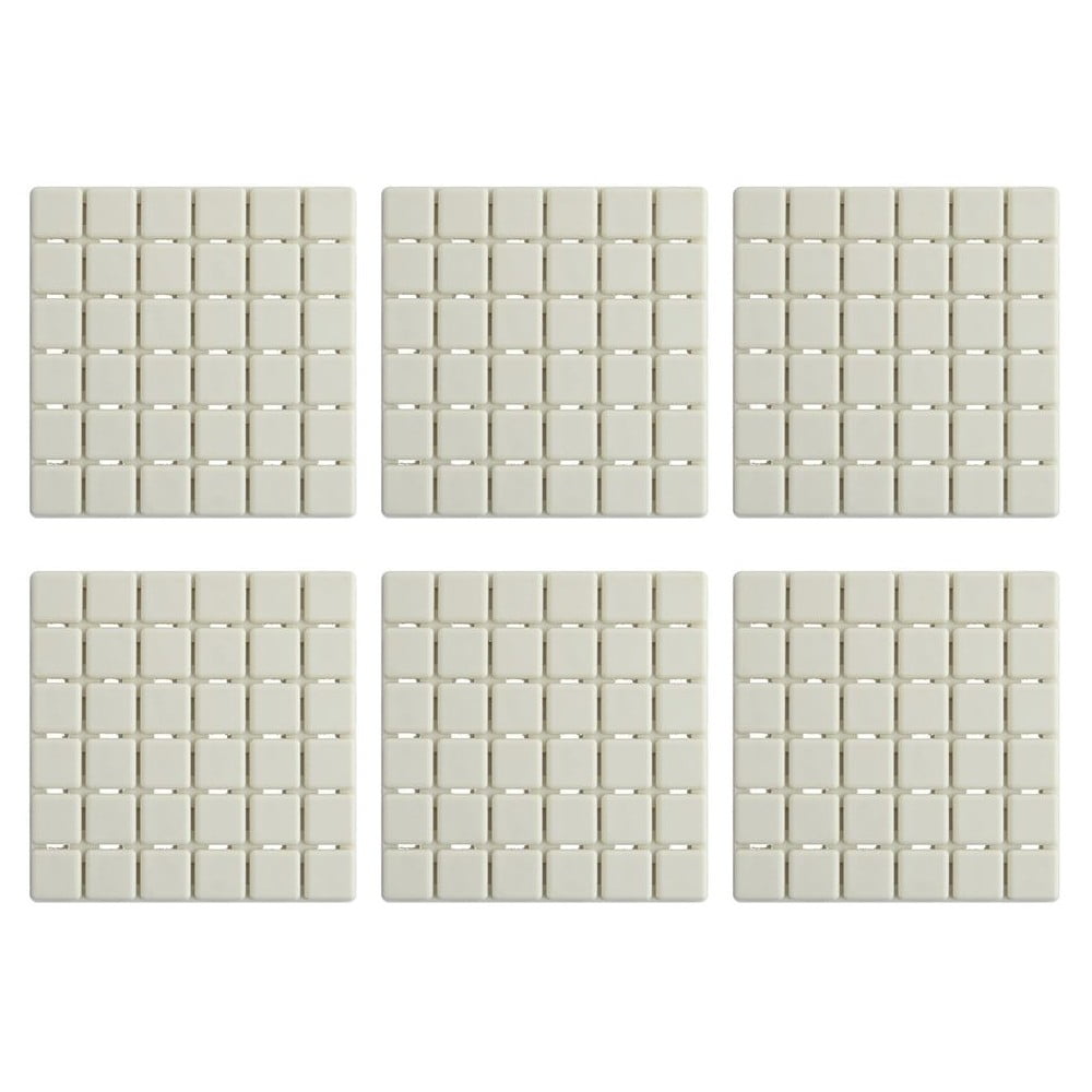 Csúszásgátló alátét készlet fürdőkádba 5 db-os 13x13 cm Quadro – MSV