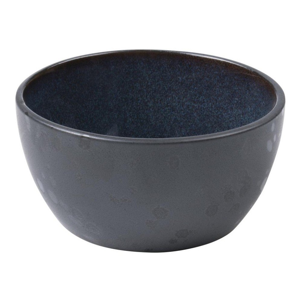 Fekete-kék kőedény tálka 200 ml Gastro Black/Dark Blue – Bitz