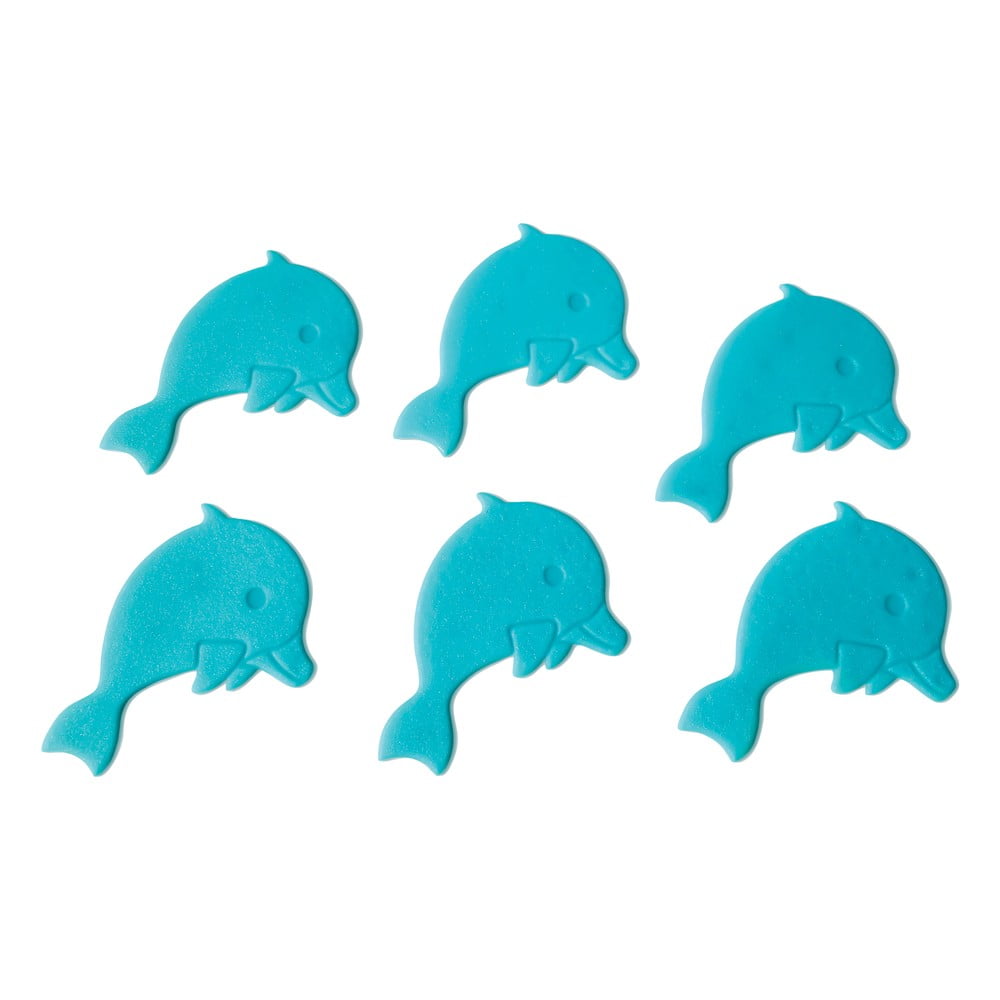 Gyerek csúszásgátló alátét fürdőkádba 12x8 cm Dauphins – Spirella