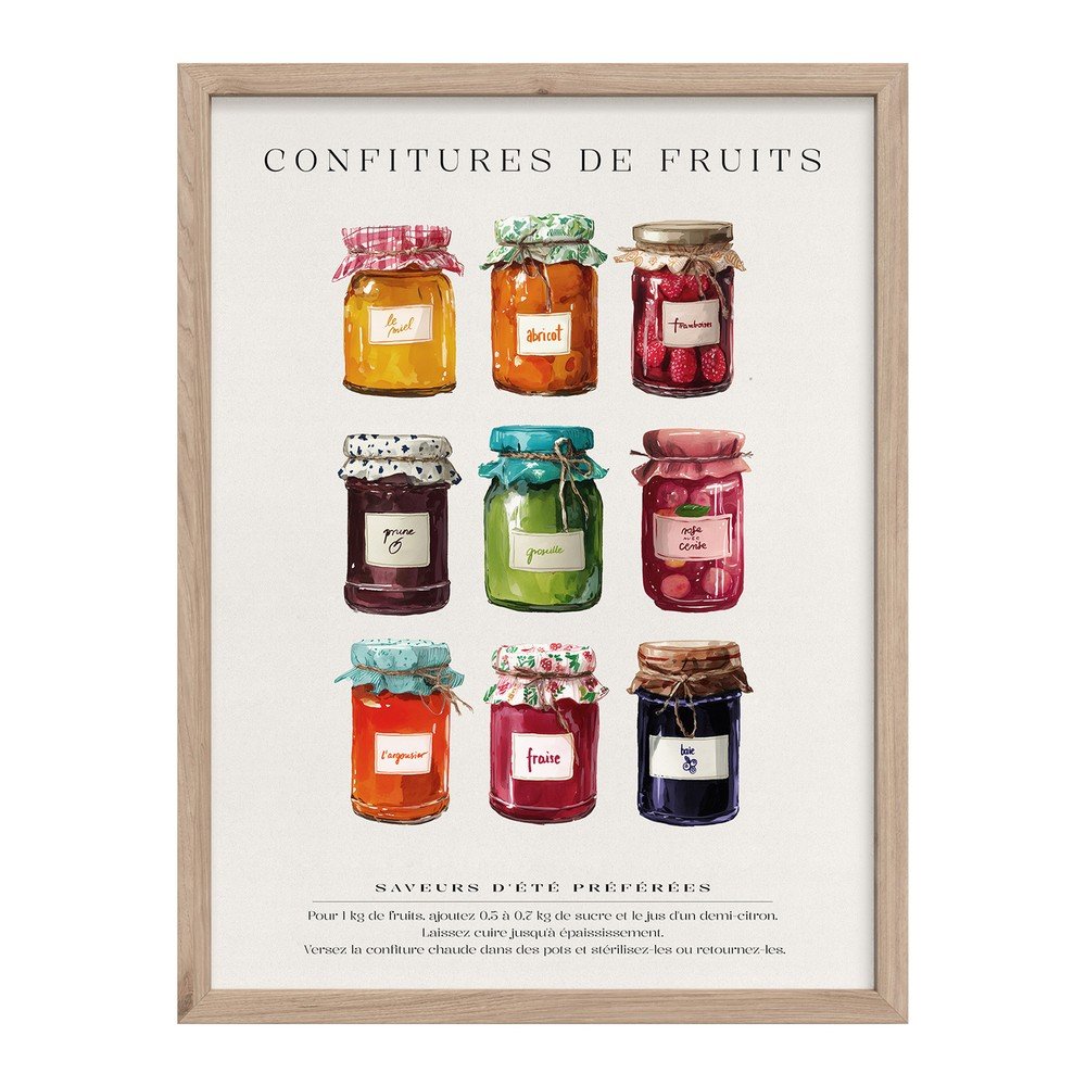 Kép 30x40 cm Confitures – Styler