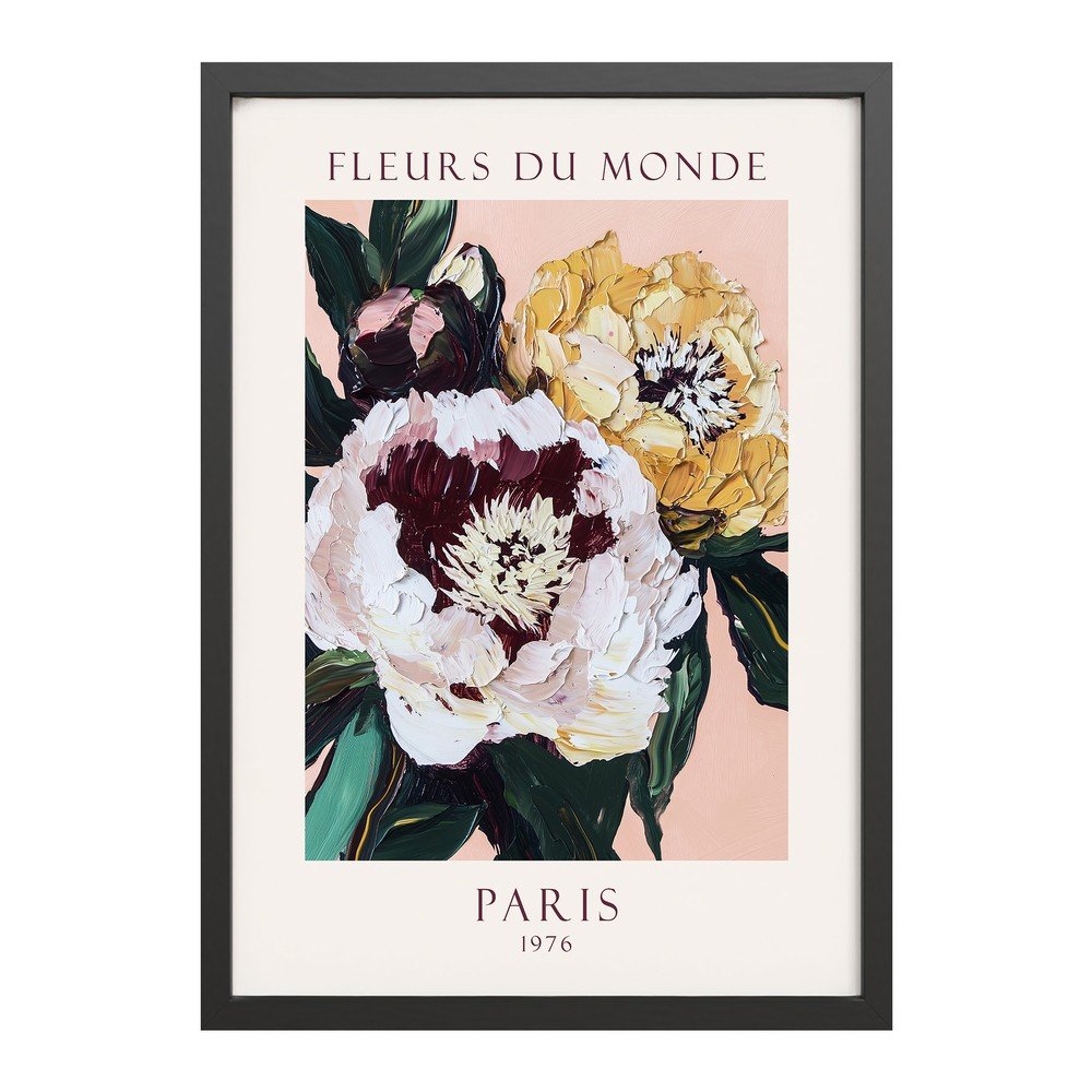 Kép 50x70 cm Flower Market – Styler