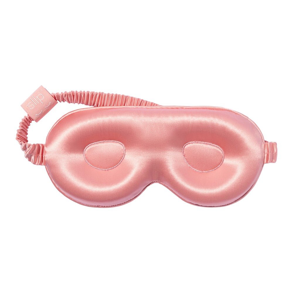 Rózsaszín selyem alvómaszk Contour Rose – slip