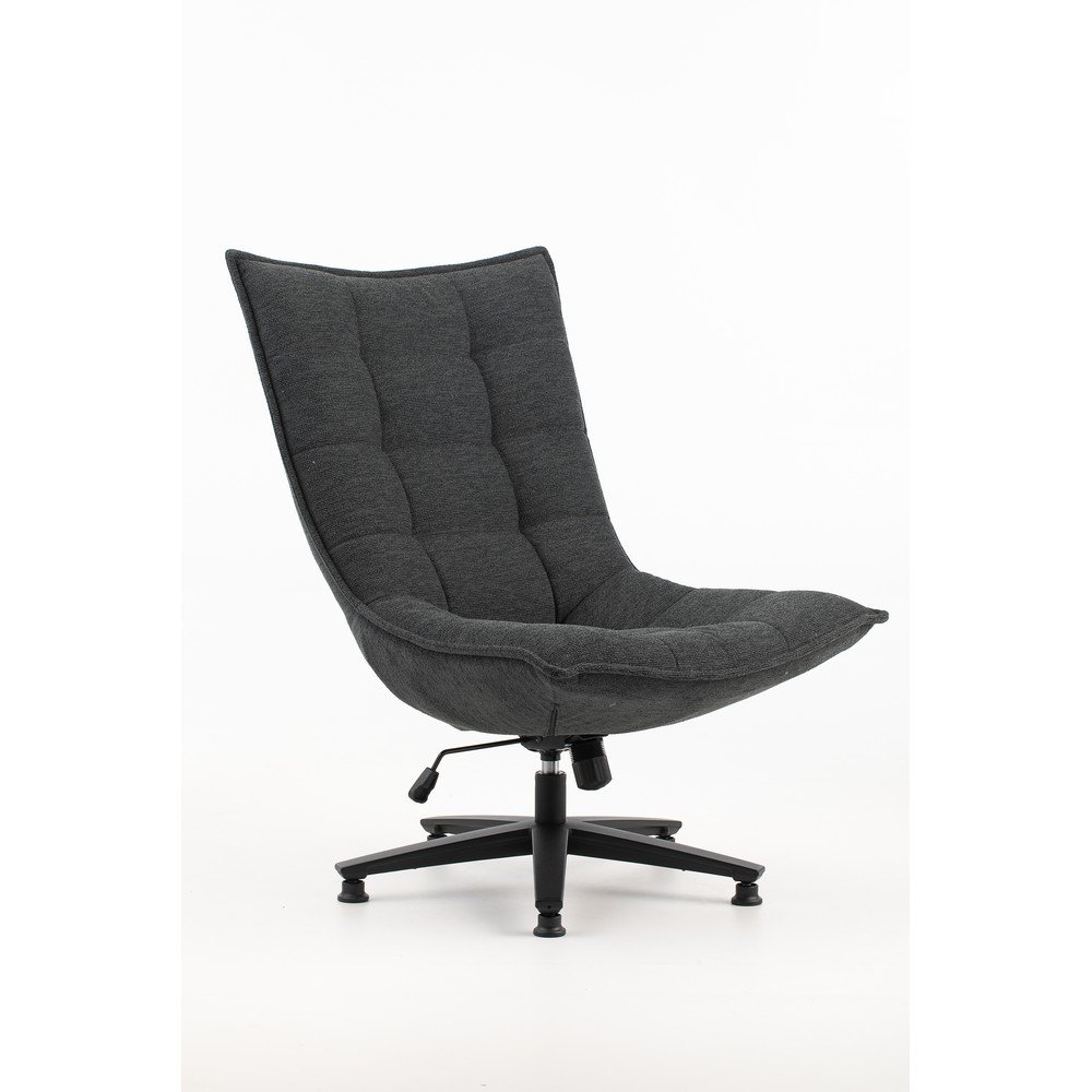 Sötétszürke fotel Cave – Marckeric