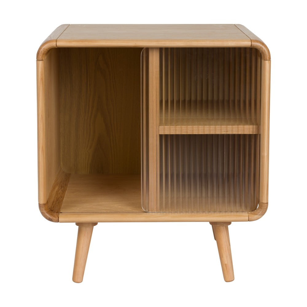 Tömörfa tárolóasztal 40x50 cm Rise – Zuiver