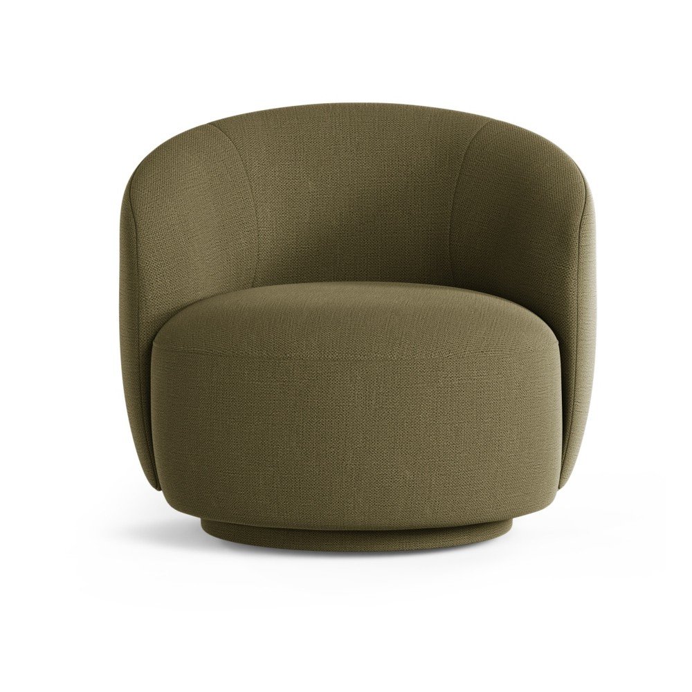 Zöld forgó fotel Letizia – Micadoni