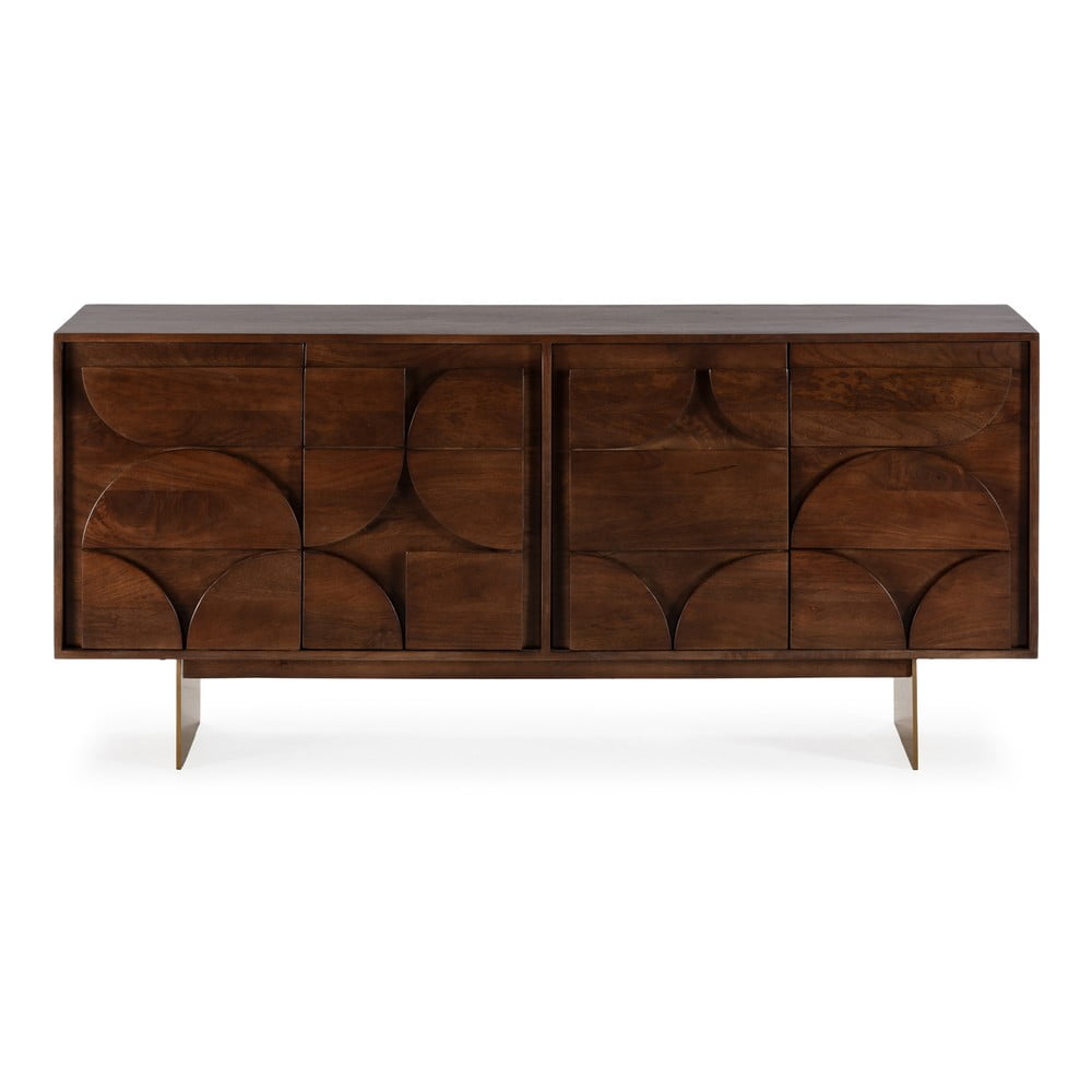 Barna mangófa komód 165x76x40 cm Trisha – MOME