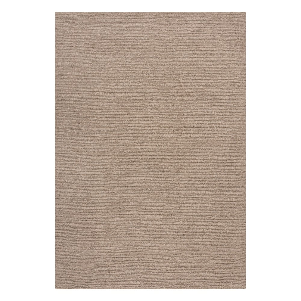 Bézs kézi szövésű gyapjú szőnyeg 200x290 cm Harris Boucle – Flair Rugs