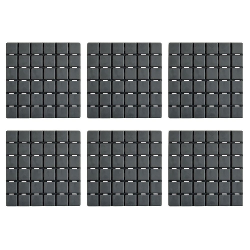 Csúszásgátló alátét készlet fürdőkádba 5 db-os 13x13 cm Quadro – MSV