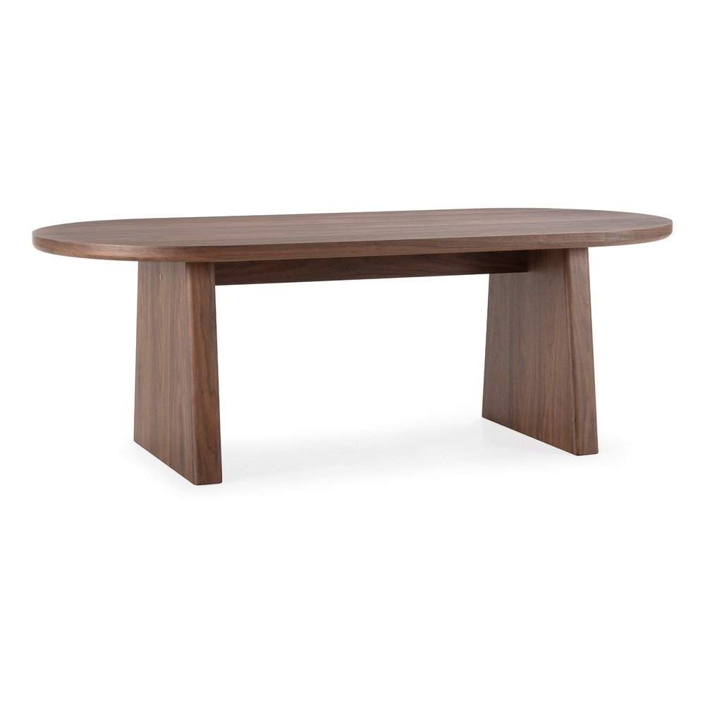 Étkezőasztal diófa dekorral 100x200 cm Blair – MOME