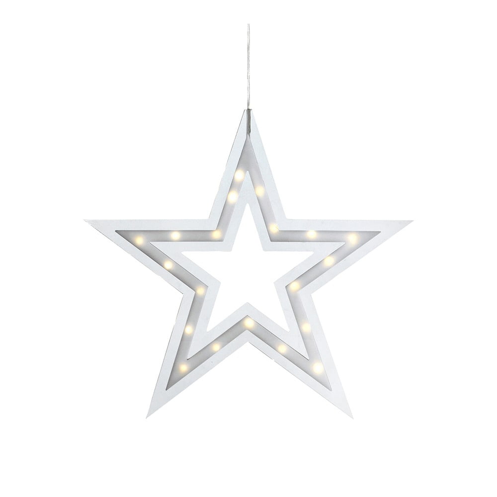 Fehér fénydekoráció Kville – Markslöjd