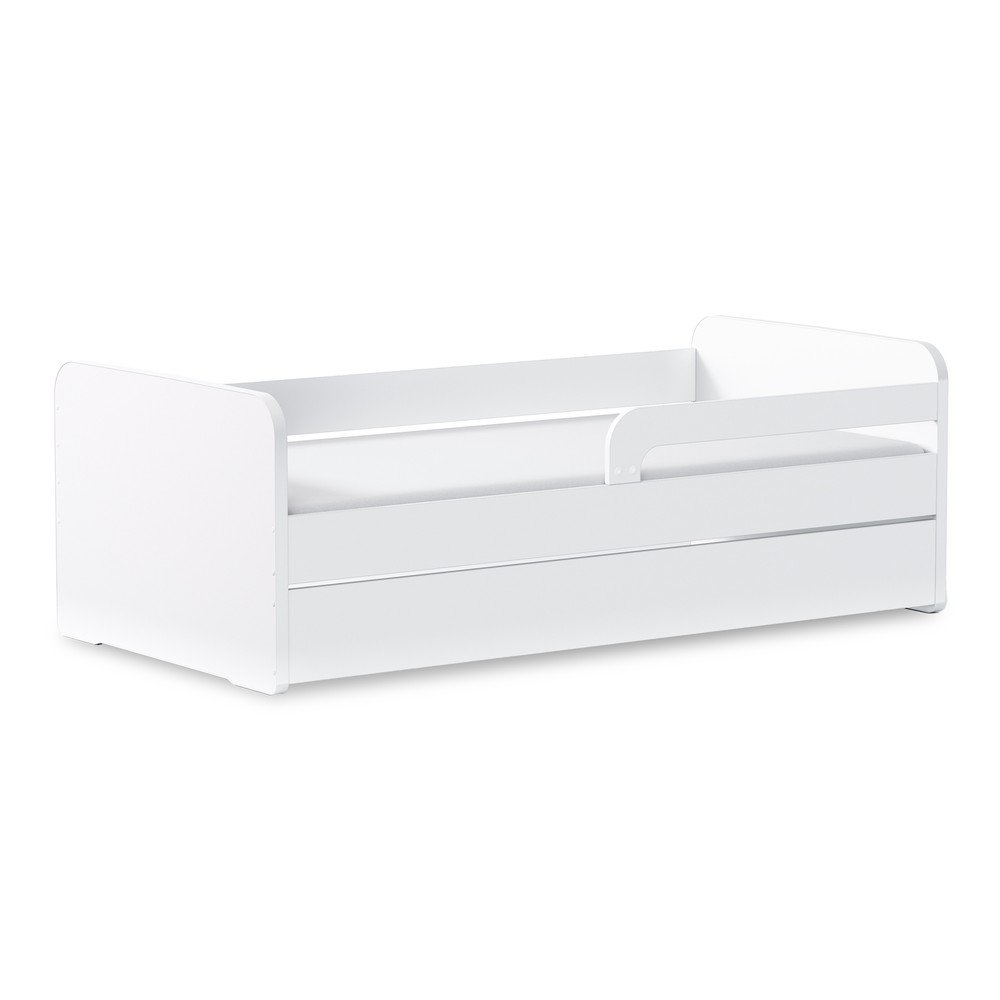 Fehér gyerekágy matraccal-ágyráccsal 80x160 cm Duuli – ELTAP