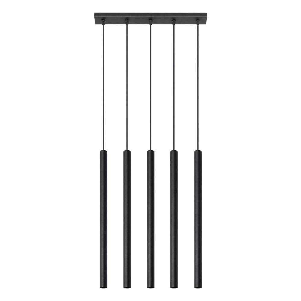 Fideus fekete függőlámpa