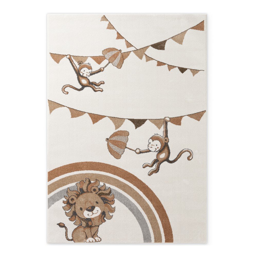 Krémszínű gyerek szőnyeg 160x230 cm Roar like a Lion Rainbow Party – Villeroy&Boch